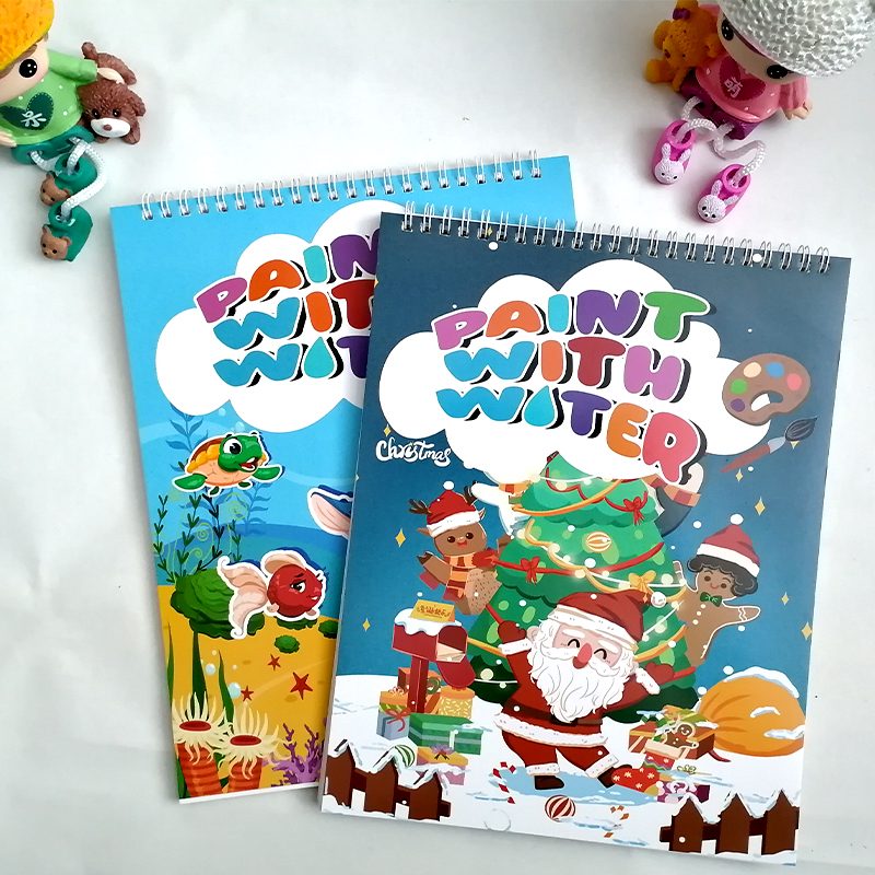 Bộ sách tô màu màu nước tất cả trong một