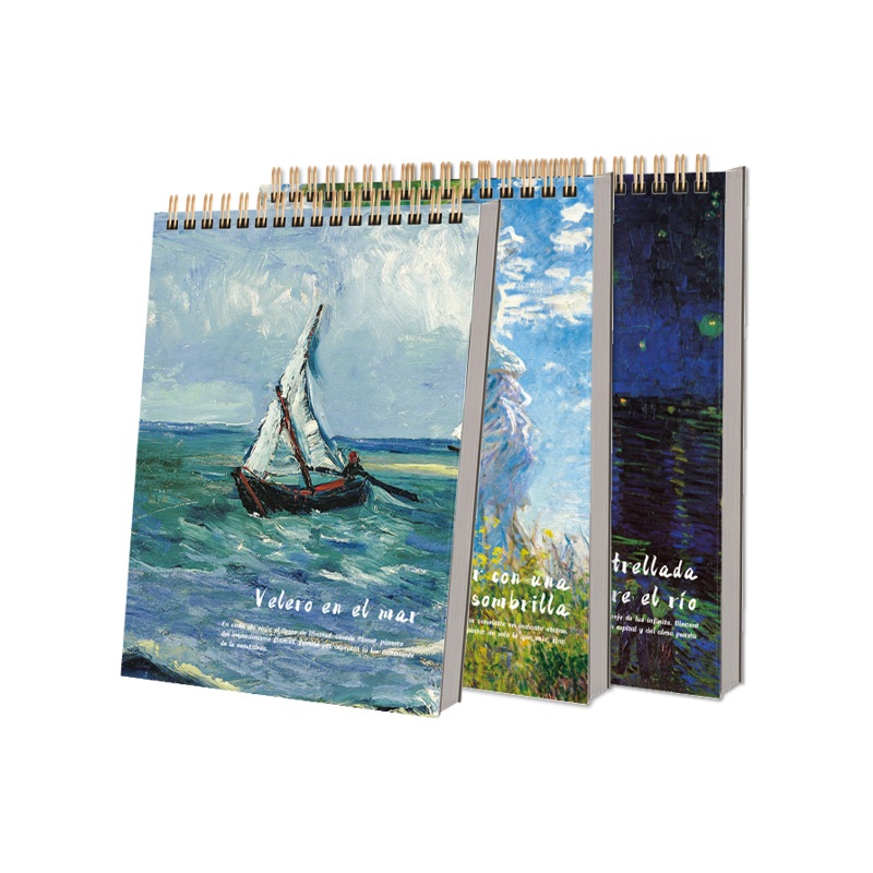 Sổ phác thảo bìa tranh Monet