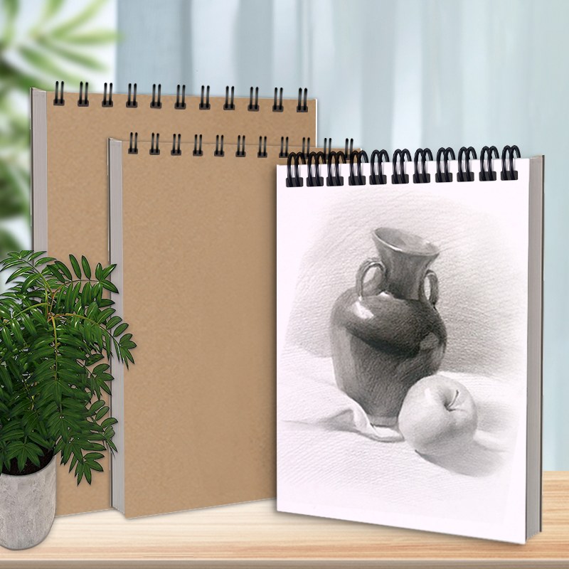 Sách phác thảo giấy Kraft xoắn ốc hàng đầu